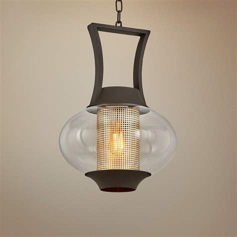 Horton 23 1/4" High Texture Bronze Outdoor Hanging Light - #68F36 ...