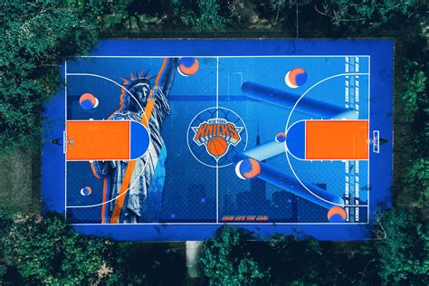 NBA courts design Part 01 on Behance