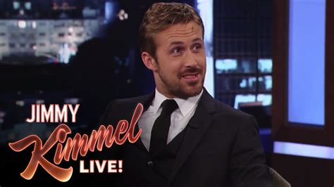 Ryan Gosling on Jimmy Kimmel Live PART 3 - YouTube