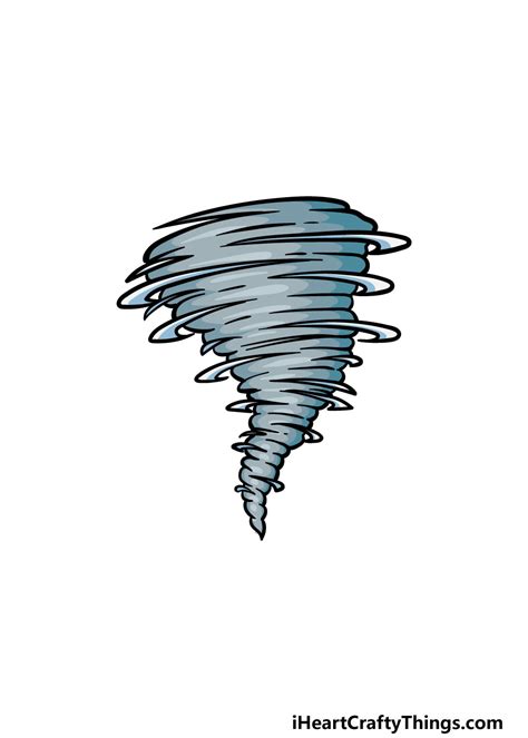 How To Draw A Tornado