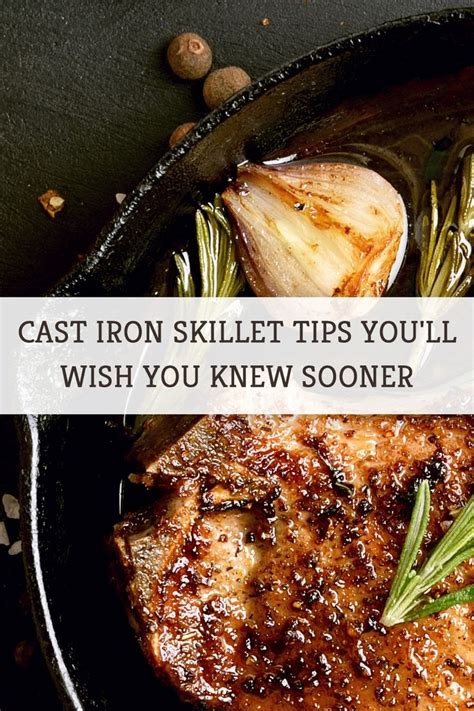 Cast Iron Skillet Tips and Hacks for Cooking