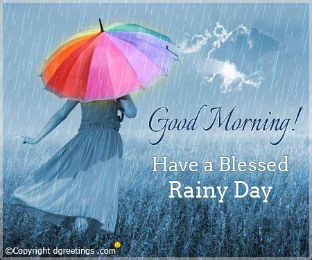 Good Morning Rainy Day