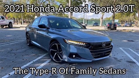 2021 Honda Accord Sport 2.0T - is The New Accord Worth Buying - YouTube