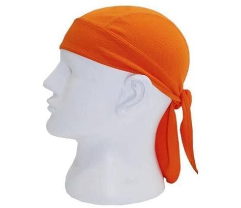 Bandana orange respirant