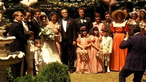 Connie’s wedding. The perfect family photo. The Godfather: Part 1. ‘72 ...