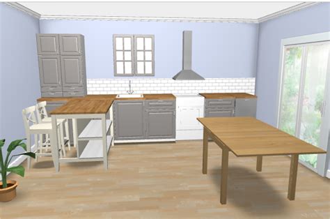 Plan for our kitchen (from ikea kitchen planner) | Ikea kitchen planner, Kitchen planner, Ikea ...