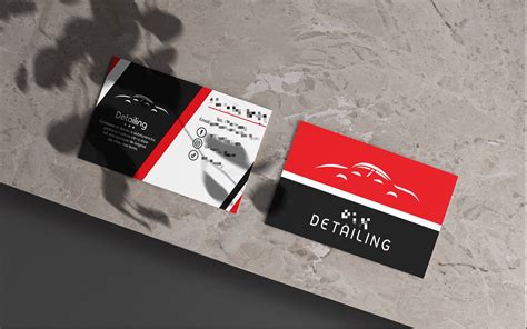 Car Detailing Business Card :: Behance