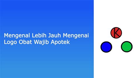 Mengenal Logo Obat Wajib Apotek Lebih jauh | Vmedis