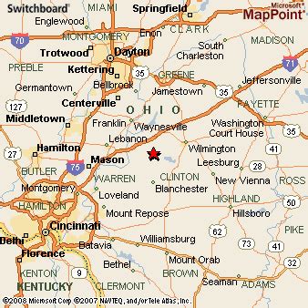 Where is Clarksville, Ohio? see area map & more