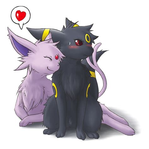 Evolutionshipping - Umbreon and Espeon Fan Art (21733819) - Fanpop