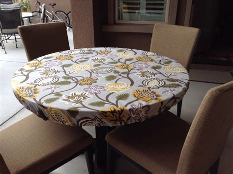 Custom decorator fitted round tablecloth perfect for your