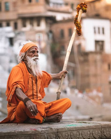 The legendary Sadhus of Varanasi. Sadhus have renounced all material ...