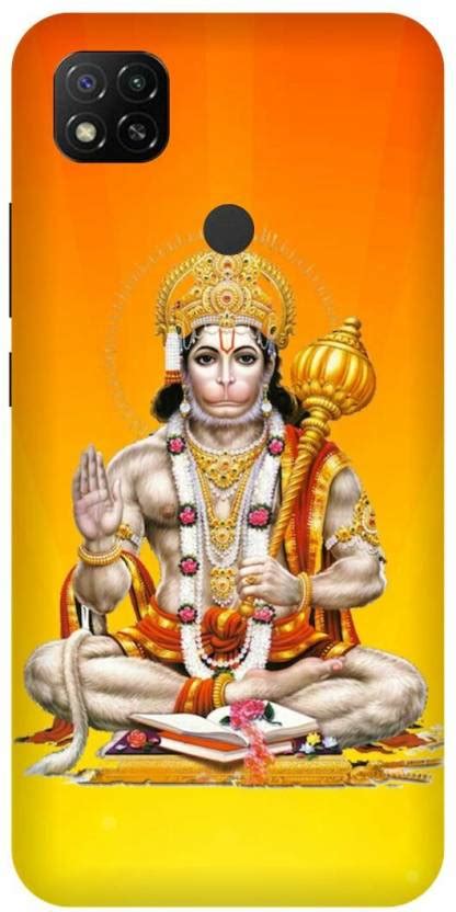 DIKRO Back Cover for Redmi 9C, M2006C3MG, HANUMAN, JI, MARUTI, BAJRANG ...