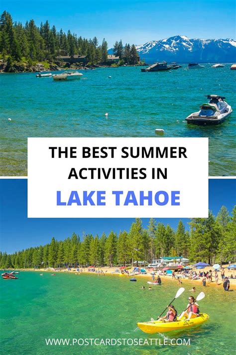 Summer Activities at Lake Tahoe You'll Want to Do | Postcards to Seattle