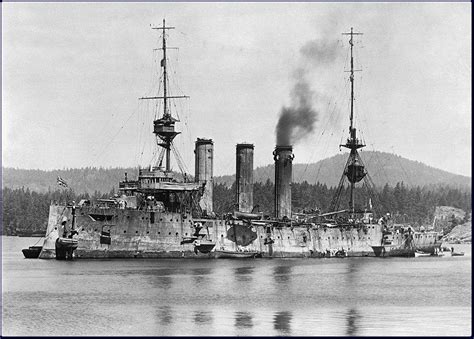 HMS CORNWALL | 1914: 'British armoured cruiser HMS Cornwall in ...