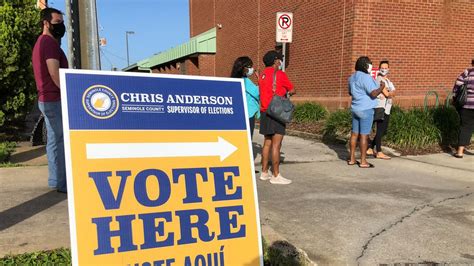 Long Lines Seen for 2nd Day of Florida Early Voting