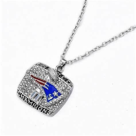 New England Patriots Super Bowl Necklace – Best Funny Store | New ...