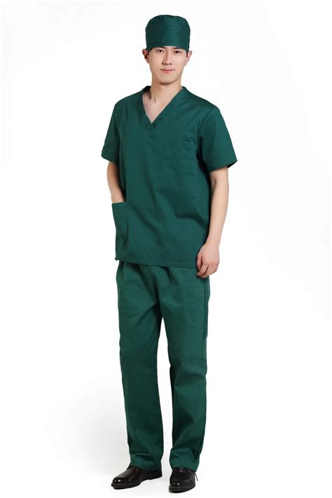 2015 OEM surgical clothing surgical gowns scrub sets mens scrubs cotton-in Scrub Sets from ...