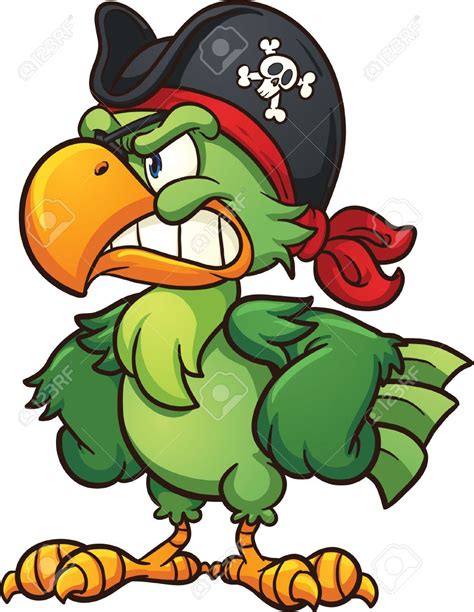 Pirate Parrot Clipart at GetDrawings | Free download