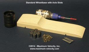 Pinewood Derby Car Kits | Maximum Velocity