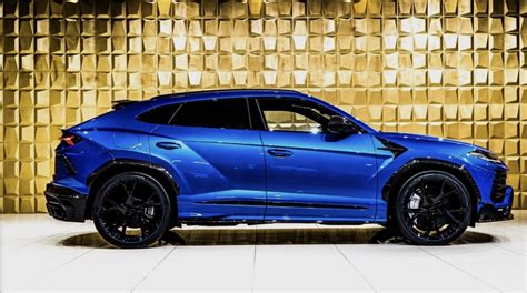 Blue Lamborghini URUS by MANSORY FOR SALE | Slaylebrity