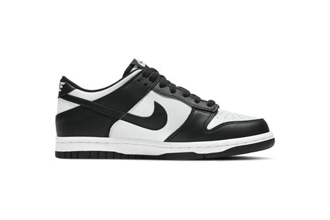 Kid's Nike Dunk Low (GS) "Black White"