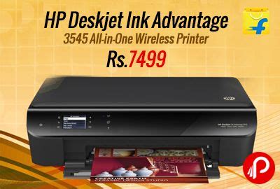 HP Deskjet Ink Advantage 3545 All-in-One Wireless Printer | Wireless printer, Printer, Wireless