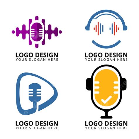 Podcast Clipart PNG Images, Podcast Logo Design, Alpha, Audio ...