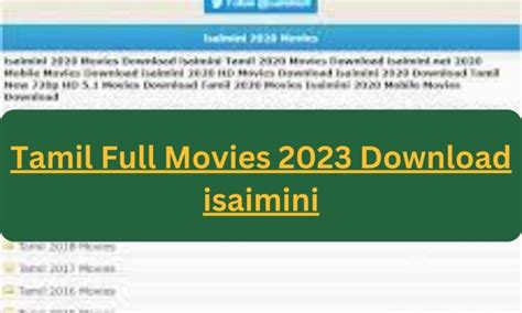 ISAIMINI 2023- TAMIL DUBBED MOVIE DOWNLOAD [300MB,480P]