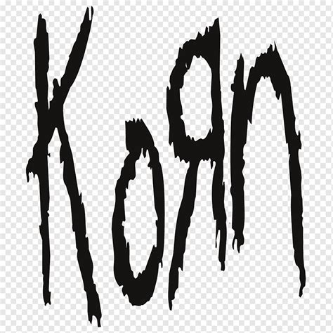 Korn logo k @ # *% !, metallica, diverso, mano, monocromo png | PNGWing