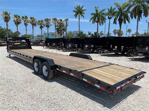 PJ 36' GOOSENECK CAR HAULER 7 TON B8-362 | All American Trailer Company