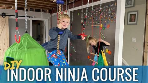 DIY Indoor Ninja Obstacle Course, 2024