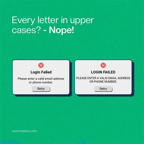 How to Design User-Friendly Error Messages? - WowMakers