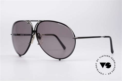 Sunglasses Porsche 5621 Rare 80's XL Aviator Shades