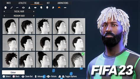 [4K] FIFA 23 - ALL HAIRSTYLES & FACIAL HAIR IN THE GAME! - YouTube