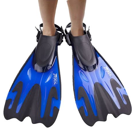 1Pair TOPIS Taiwan Brand Professional Scuba Diving Fins Adjustable Long ...