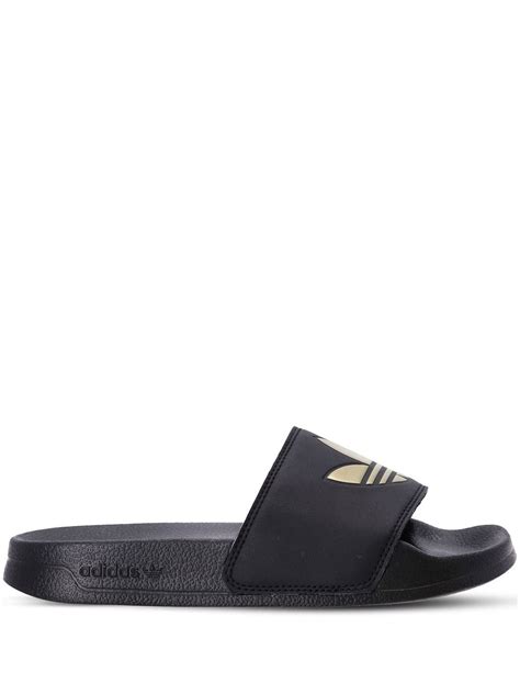 Adidas Adilette Lite trefoil-logo Slides - Farfetch