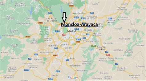 ¿Dónde está Moncloa-Aravaca? Mapa Moncloa-Aravaca - ¿Dónde está la ciudad?