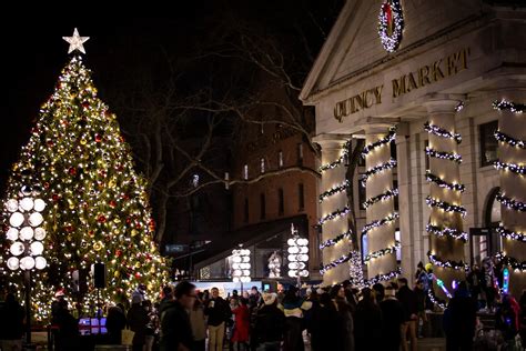 Faneuil Hall Marketplace Holiday Tree Lighting [11/21/23]