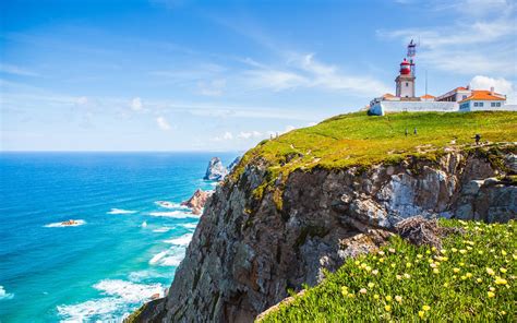 Cliff Lighthouse Cabo da Roca Portugal Preview | 10wallpaper.com