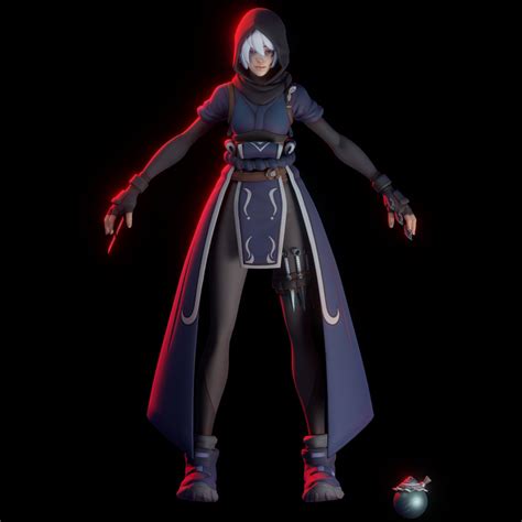 Open3DLab • Kiriko Rogue Skin (OverWatch 2)