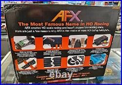 Car Track Set | AFX Super International 4 Lane Mega G+ HO Slot Car race Track Set Tri-Power MG+