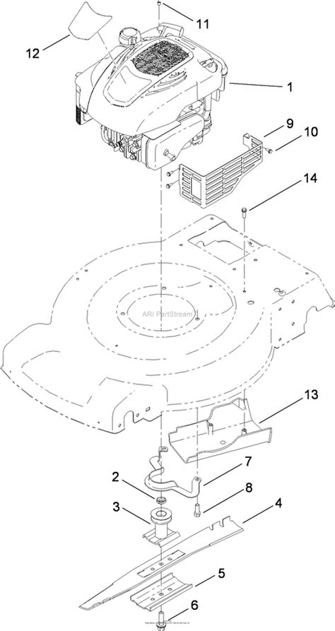 Toro 22 Recycler Parts Diagram