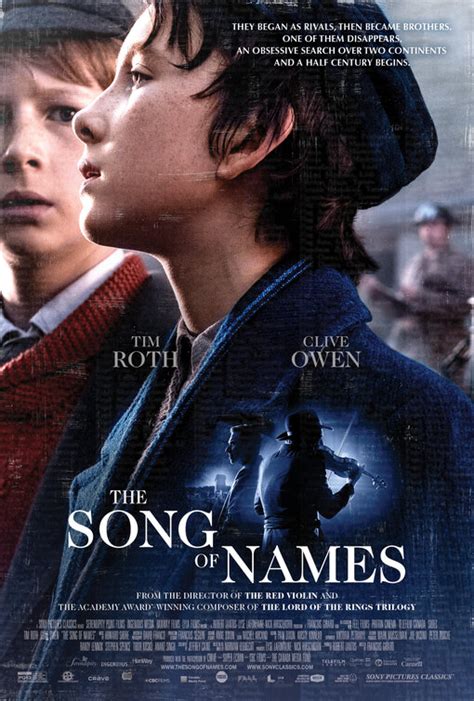 Film Review: “The Song of Names” Too Often Sings Flat | Film Festival Today