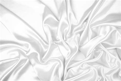 White Satin Fabric Texture Background Stock Photo - Image of romantic, elegance: 150285716