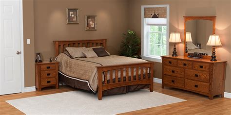 Mission Style Bedroom Furniture Plans / Mission Style Oak Bedroom ...