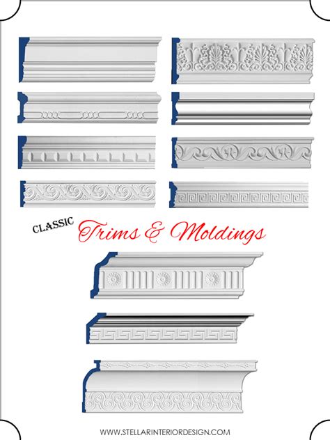 Molding and Trim Styles - Stellar Interior Design