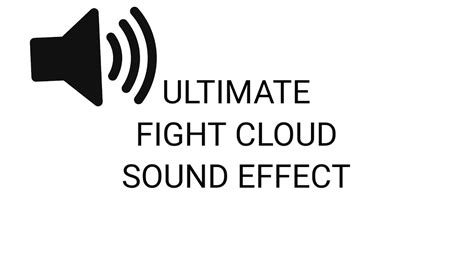 Ultimate Fight Cloud Sound Effect (free to use it) - YouTube