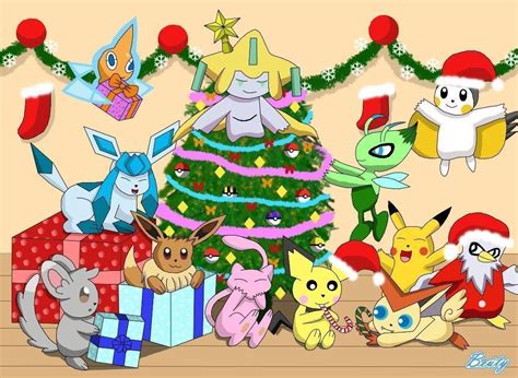 Pokemon Christmas Wallpapers - Wallpaper Cave