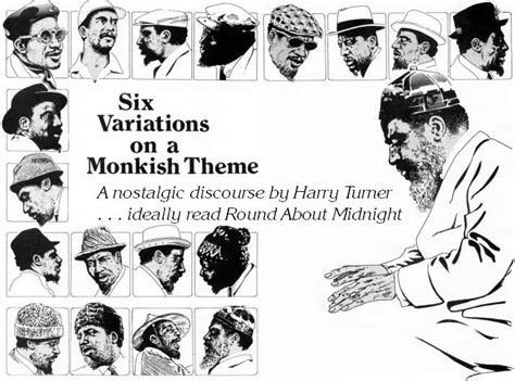 Harry Turner : Romiley Jazz Archive : Six Variations on a Monkish Theme